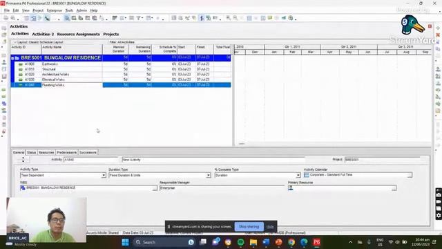 PRIMAVERA P6 CRASH COURSE смотреть онлайн