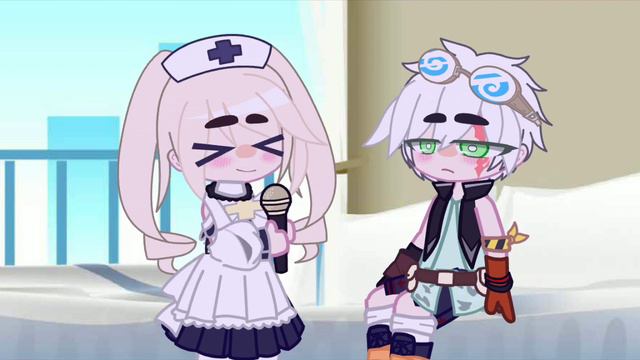 Barbara heals Bennett (Genshin impact) смотреть онлайн