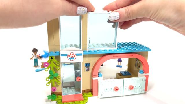 LEGO Friends Heartlake City Vet Clinic (41446 ) Speed Build |Review смотреть онлайн