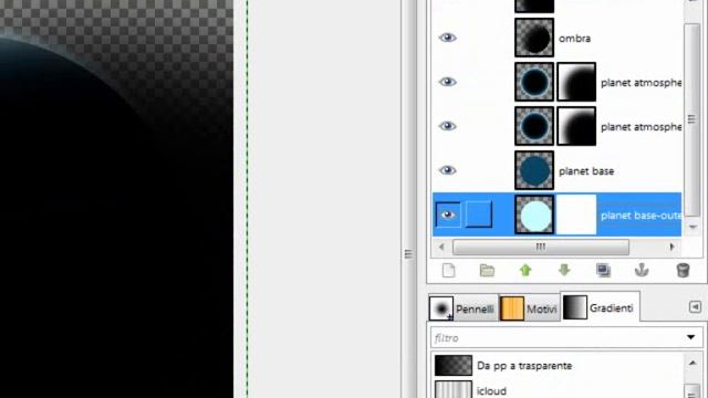 Gimp Tutorial (ITA) creare un pianeta realistico смотреть онлайн