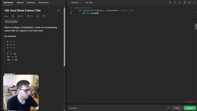 Decoding Excel's Secrets: LeetCode 168. Excel Sheet Column Title Iterative vs Recursive Solutions смотреть онлайн