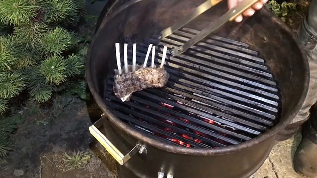 Готовим каре ягнёнка в режиме гриль. смотреть онлайн
