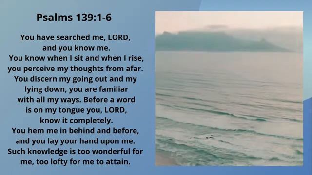 God Knows Everything About Us (Psalm 139:1-6) смотреть онлайн