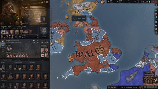 CK3: Kingdom of Wales P7 Claiming Ireland смотреть онлайн