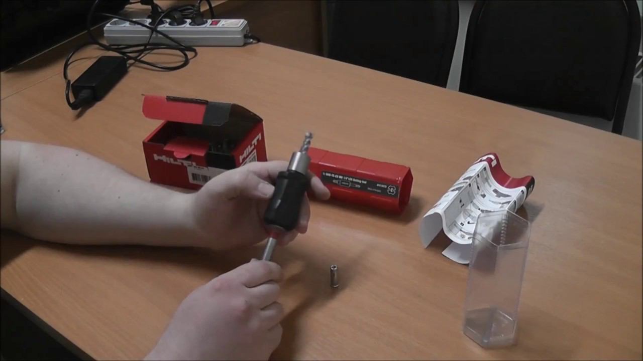 Установочное устройство для забивных анкеров HKD-TE-CX Hilti. Небольшой обзор. смотреть онлайн