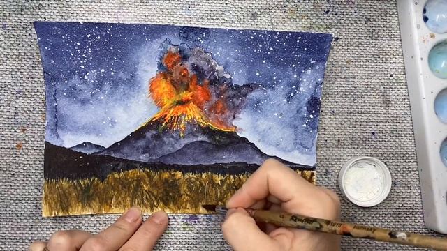 Извержение вулкана КОЛИМА смотреть онлайн