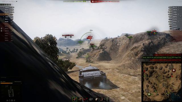 World of Tanks Фугасы обижают 5х тяжей или арта страдает без за света. смотреть онлайн