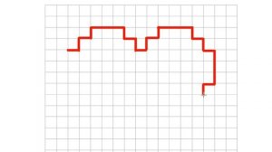 Графический диктант "Сердечко".