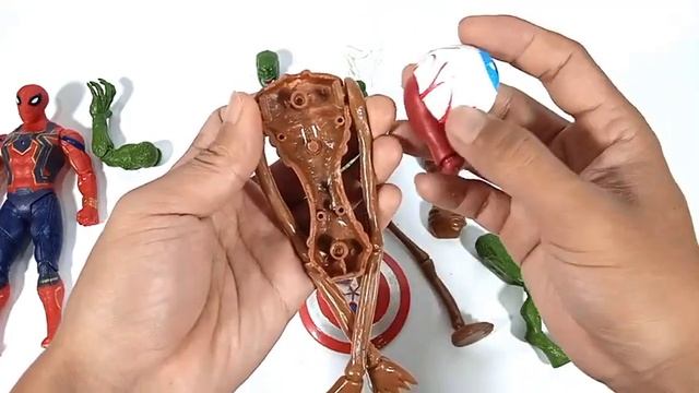 Assemble Toys Monster Lizard Toys vs Siren Head Toys vs Spider-Man Avengers Superhero Toys смотреть онлайн