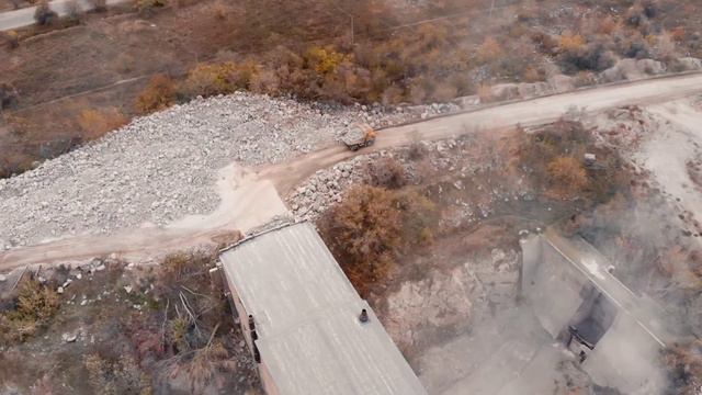 Zaporizhzhia Urban City. Гранитный карьер на правом берегу Днепра в Запорожье • 2020/11/07 смотреть онлайн
