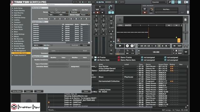 Traktor settings - tsi import export смотреть онлайн
