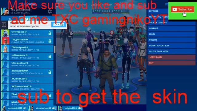 GIFTING FREE STARFLARE TO VIEWERS! IN FORTNITE! (Fortnite Battle Royale LIVE смотреть онлайн