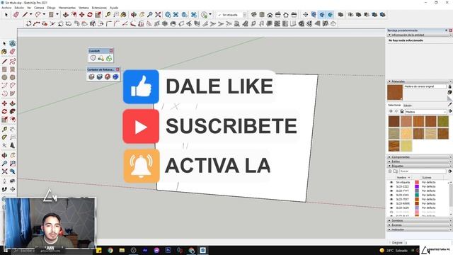 Muros PARAMÉTRICOS en SKETCHUP - Celosías de madera en muros curvos SKETCHUP 2023 смотреть онлайн