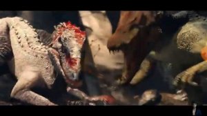 Реакцыя "спинозавр против индоминус рекс"