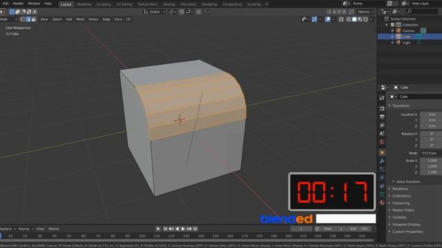 Model Stairs In Blender 2.8 Within 37 Seconds - Beginner Tutorial смотреть онлайн