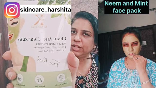 Kimayra face pack reviews| Ready to apply face packs for acne, pigmentation, blemishes, dark spots смотреть онлайн