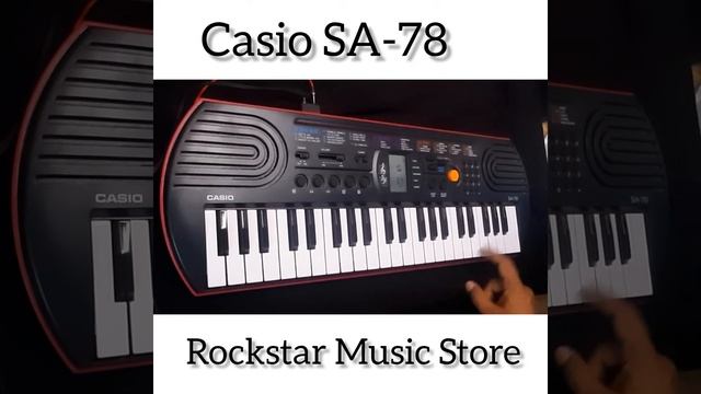 Casio SA-78 Piano | Casio Portable Piano | Casio SA 78