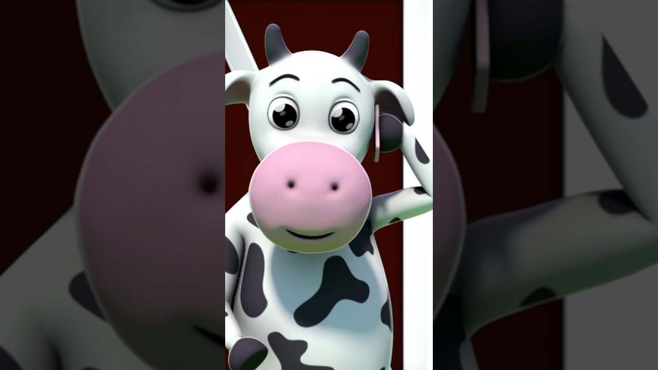 Пять маленьких коров #Shorts #Learning #BabySong #Trending #ytshorts #viral смотреть онлайн