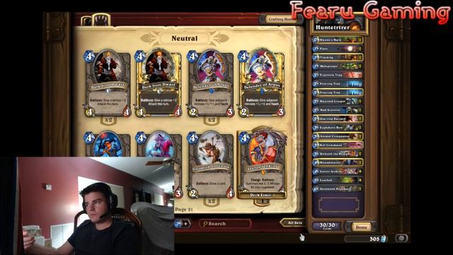 Hearthstone Guide : Fearu's Hunter Variations смотреть онлайн