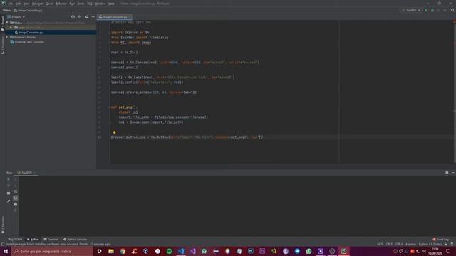 Convert a PNG Image into a JPG Image - PyCharm Python - Tutorial #23 смотреть онлайн