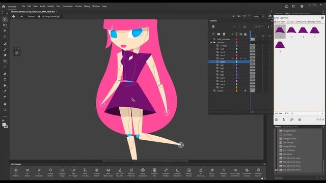 ? Hiding Thumbnails in Smart Graphic Control ? Adobe Animate смотреть онлайн