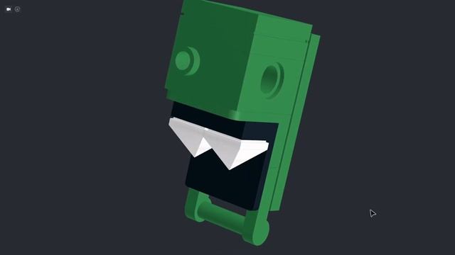 Making Green Friend Finger Heart - Fancy Refill figure out of LEGO [ROBLOX Rainbow Friends] смотреть онлайн