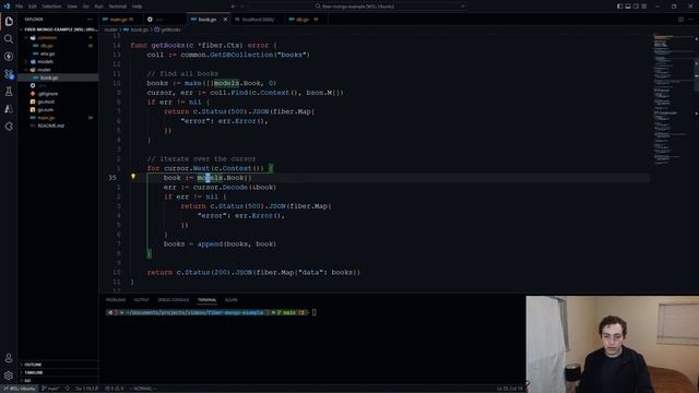 GoLang Fiber & MongoDB CRUD app (REST api) breakdown and deployment! смотреть онлайн