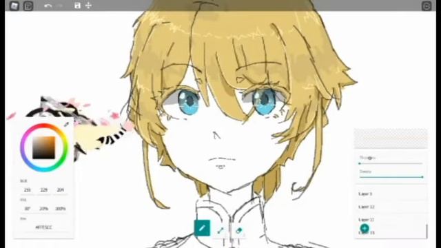 Tanya von Degurechaff Fan Art (Roblox Freedraw 2) смотреть онлайн