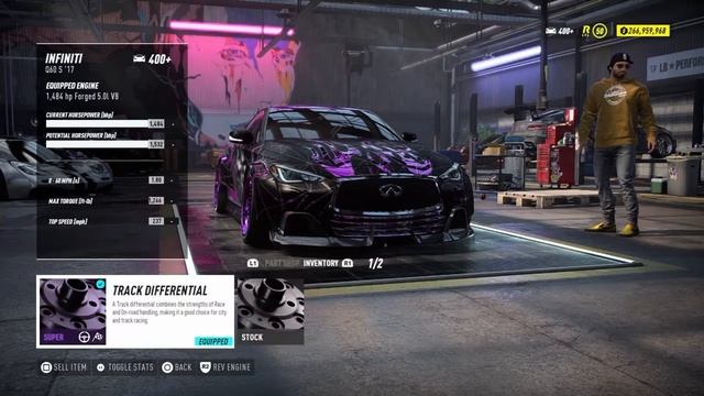 NFS HEAT || Infiniti Q60 S '17 || 400+ || Fastest Drag Builds || FULLY KITTED OUT смотреть онлайн