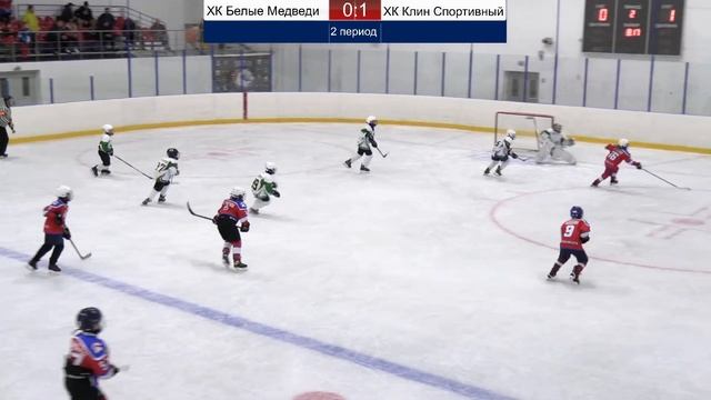 ХК Белые Медведи - ХК Клин Спортивный смотреть онлайн