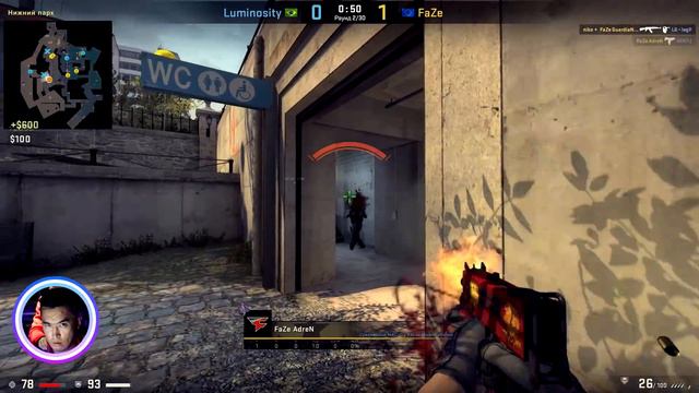 FAZE | AdreN на iBUYPOWER Masters 2019 | CS:GO | Дебют AdreN'a в FaZe Clan | смотреть онлайн