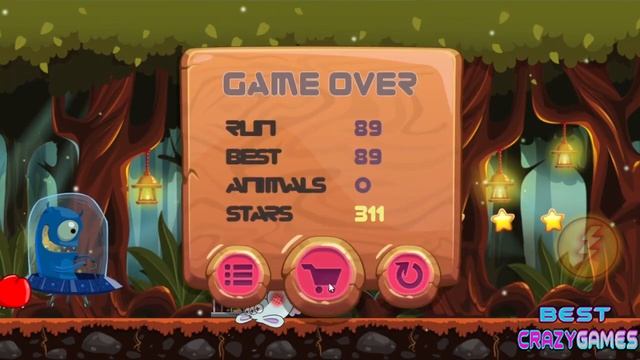crazy alien dog | Walkthrough CrazyGamesOnline смотреть онлайн
