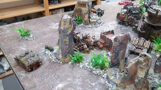 Orks vs Death Guard, 10th edition Warhammer 40k battle report смотреть онлайн