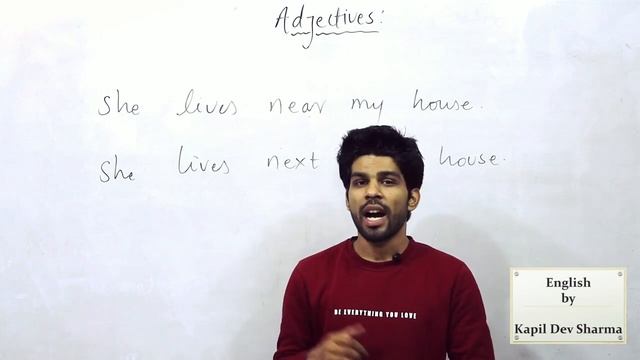 Use of Near and Next Advanced Adjectives Part - 10 English By Kapil Dev Sharma смотреть онлайн