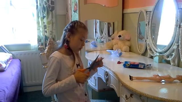 Купальник для Барби из шарика. смотреть онлайн