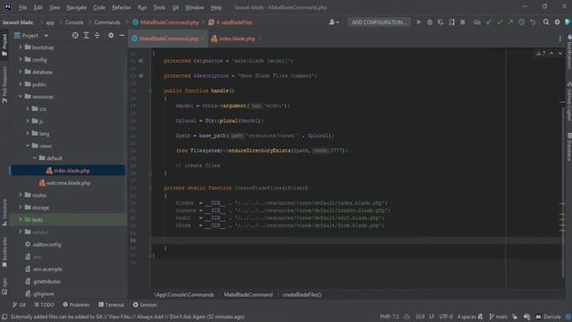 How To Create A Blade File With One Easy Command In Laravel смотреть онлайн