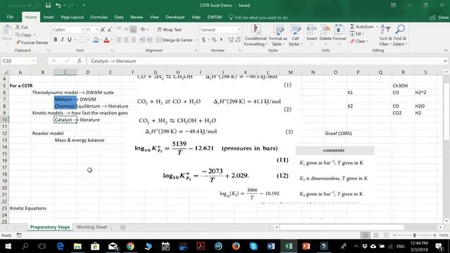 Affordable Chem Eng Tools - CSTR in Excel Part 1 (Preparation Steps) смотреть онлайн