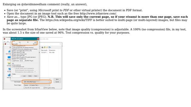How to convert a Word 2016 '.docx' file to a High Quality picture file? (2 Solutions!!) смотреть онлайн