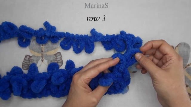 Knitting a plaid by hands. Knitting without knitting needles. Yarn Alize Puffy смотреть онлайн