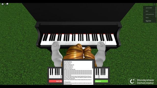 Undertale-Finale Roblox Piano + Sheet