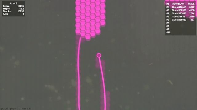 SUPERHEX.IO 97.5% КАРТЫ | 88.000+ ОЧКОВ | МИРОВОЙ РЕКОРД | НОВАЯ .IO ИГРА смотреть онлайн