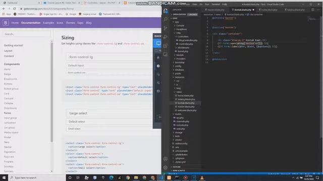 Tutorial Sistem Blade Katalog Sepatu MVC Laravel Part2 смотреть онлайн