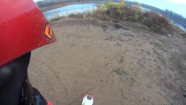 Одинокое осеннее эндуро по лесам на питбайке Kayo 125 / 12 октября 2014 / Sony, PitBike, Kayo 125 M смотреть онлайн