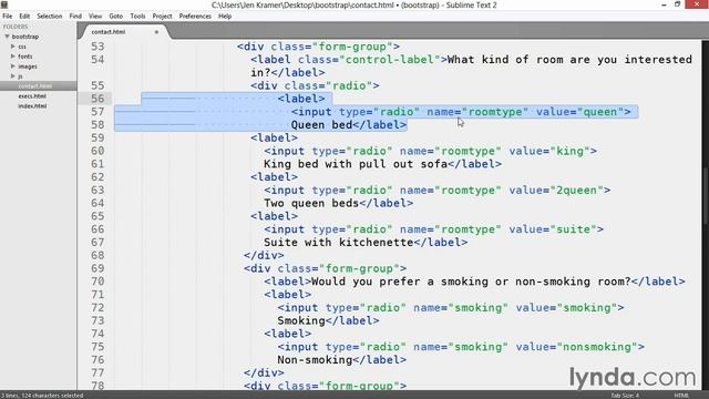 Bootstrap3 - 21 - Создание и форматирование переключателей смотреть онлайн