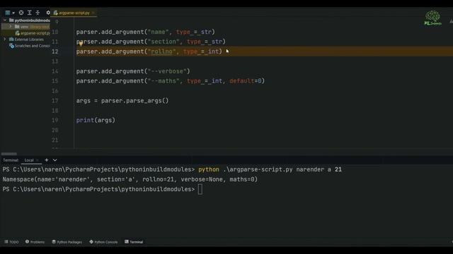 Command Line Interface in Python | argparse | Python Built-In Module Series #1 смотреть онлайн