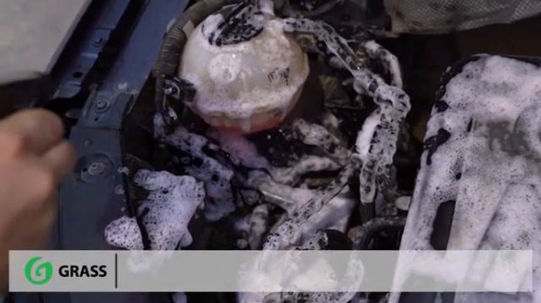 Как самостоятельно очистить двигатель | GRASS Engine Cleaner