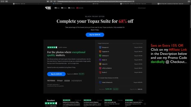 TOPAZ LABS: BLACK FRIDAY 2020 DEALS (The Everything Bundle 68% Off) смотреть онлайн