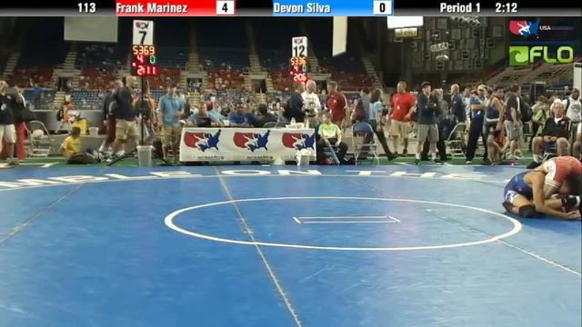 Cadet 113 - Frank Marinez (Colorado) vs. Devon Silva (California) смотреть онлайн