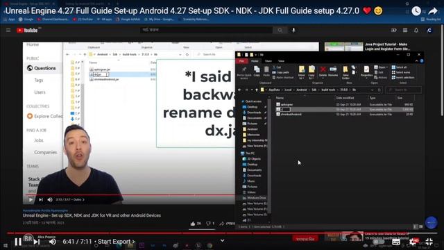 Unreal Engine 4.27.2 cómo exportar a Android + tips + solución de errores + emulador Android смотреть онлайн