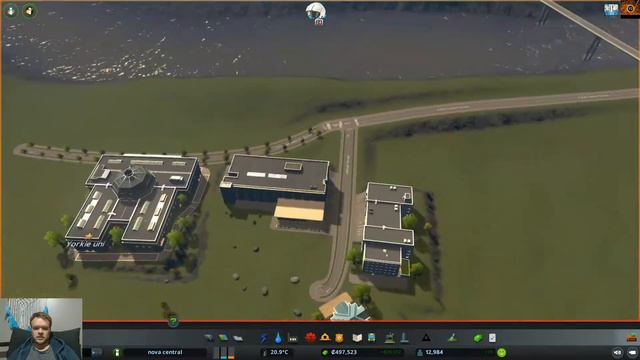 Cities Skyline| across the river and campus!| Ep 9 смотреть онлайн